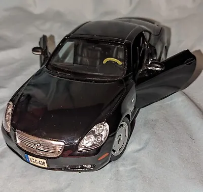 Maisto Lexus SC 430 - Black - 1:18 Scale - Diecast Model Car • $25