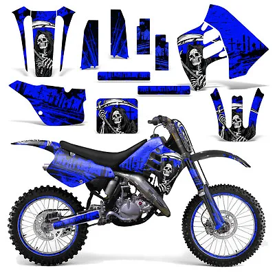 Decal Graphic Kit Backgrounds Suzuki RM125 RM250 125 250 Dirt Bike 93-95 REAP U • $79.95