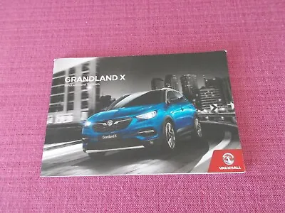 Vauxhall Grandland X Infotainment Sat Nav Navigation Radio Cd Handbook (ang 47) • £9.99