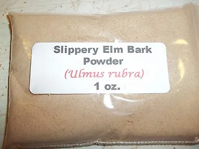 1 Oz. Slippery Elm Bark Powder (Ulmus Rubra) • $4.95