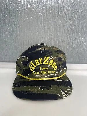 Warzone Camo Hat Nyhc Madball Agnostic Front Cromags Turnstile Bad Brains • $35