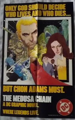 Medusa Chain  Where Legends Live  1984 DC Promo Poster 14 X 22  • $5.95