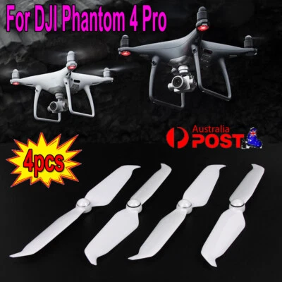 $16.86 • Buy 2 Pairs Noise Reduction Propellers For DJI Phantom 4/4 Pro Drone Blade Accessory