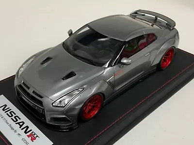1/18 GT Spirit Nissan GT-R 35 By Prior Design In Silver GT243 Customized AB106 • $229.95