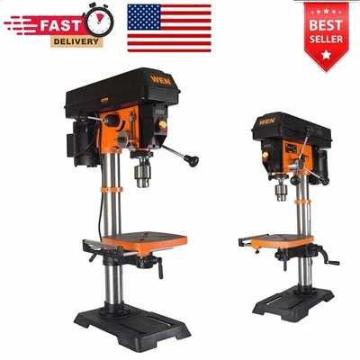 $286.80 • Buy 12-Inch Variable Speed Cast Iron Benchtop Drill Press 5-Amp W/ Laser Work Light