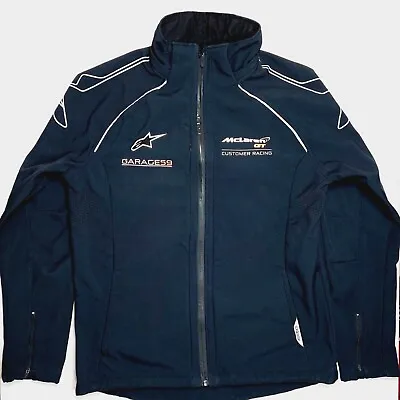 Alpinestars Mclaren GT Jacket Mens Size L Softshell Full Zip High Neck Racing • $99.99