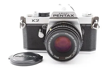 Read [Excellent] Pentax K2 35mm SLR Film Camera W/SMC PENTAX M 50mm F/2 #85719 • $62.40