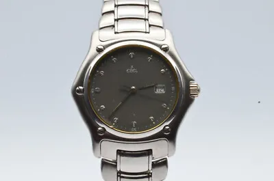 $919.87 • Buy Ebel 1911 Men's Watch Steel 1 13/32in Top Condition With Orig. Armband 987902 2