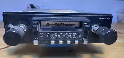 Sanyo FT-C40V  Vintage Retro Car Cassette Radio Player • $25