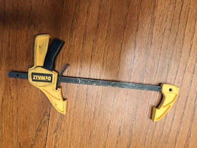 $7.26 • Buy DeWalt Small Trigger Clamp 1 1/2  Throat. 35 Lbs Clamping Force