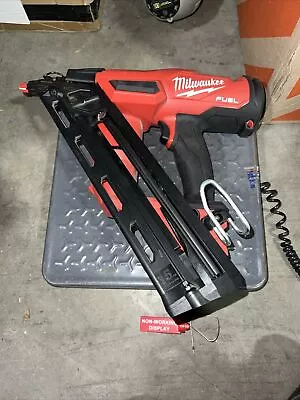 Milwaukee 2839-20 M18 Fuel 15 Gauge Nail Gun Non Working Display For Parts As Is • $31