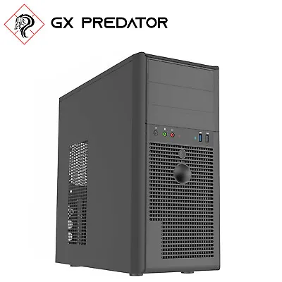$108 • Buy Mid Tower Case GX Predator 8821 ATX Computer PC Desktop Case 500w PSU USB3.0/2.0