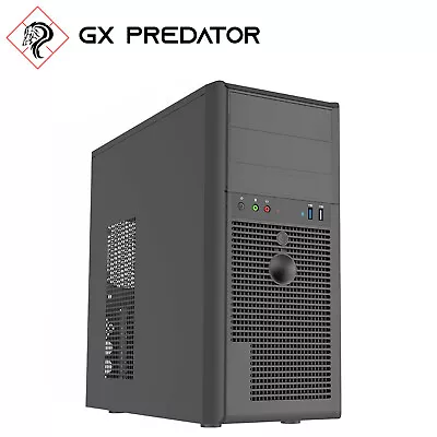 $108 • Buy Mid Tower Case GX Predator 8821 ATX Computer PC Desktop Case W/ 650w PSU 