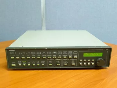 Leader LT448 Multiformat Pattern Generator Video Signal Generator • $750