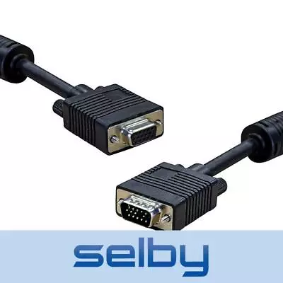 5m Avico VGA Extension Cable Male To Female Computer Monitor Cord Lead DB15 • $14.95