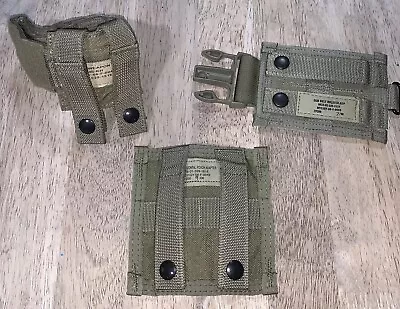Molle Coyote Slung Weapon Belt Catch Horizontal & Sub Belt Holster Adapter Lot • $20