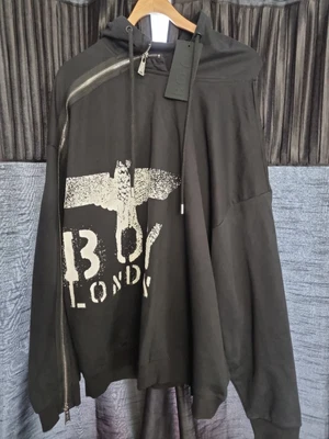 £59.99 • Buy Boy London Xl Hoodie Black White White Eagle Logo Brand New With Tags
