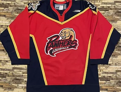 Rare Authentic Vintage Bauer AHL Louisville Panthers Hockey Jersey • $449.99