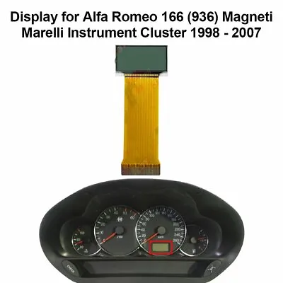 Display For Alfa Romeo 166 (936) Magneti Marelli Instrument • $59