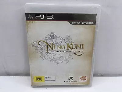 Ni No Kuni: Wrath Of The White Witch - PS3 PlayStation 3 Game Complete • $13