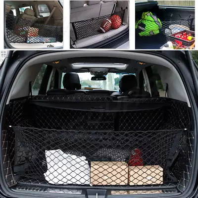 SUV Car Accessories Envelope Style Trunk Cargo Net Storage Organizer Universal • $24.60