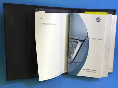 04 2004 Volkswagen Jetta Wagon Owners Manual • $33.95