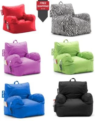$61.44 • Buy Big Joe BEAN BAG CHAIR For Adults Kids For Gaming TV Watrproof Multiple Colors