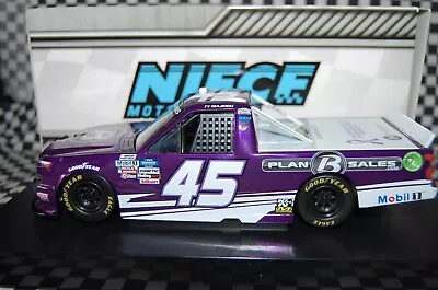 Ty Majeski #45 Plan B - Alzheimer's Month 1/24 NASCAR Die-cast COLOR CHROME • £50