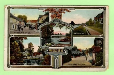 062401  Postcard  PANGBOURNE  Berkshire  Multi View • £1.77