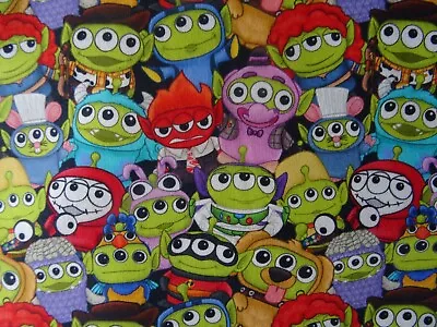 Three Eyed Monsters Cotton Fabric 59 Inch Width By The Half Yard 3 Eyed Monster • $8.59