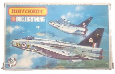 Unused Matchbox 1/72 PK-114 Bac Lightning F6/F.2A Diecast Military RAF Model Kit • £30