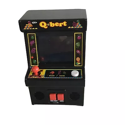 Q'Bert Mini Arcade Game 2016 Working And In Good Condition. Fun. Miniature. • $38.40