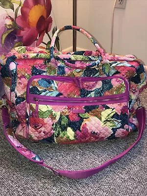 🌷Vera Bradley  Weekender Travel Bag Duffle  Pink NWOT $180 (Kate ) New • $40