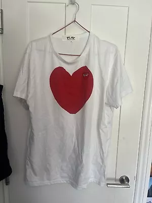 £40 • Buy Comme Des Garcons Play T Shirt