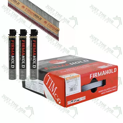 HDG Firmahold Framing Gun Nails To Fit Paslode IM350 - Hot Dip Galvanised W/GAS • £72.98