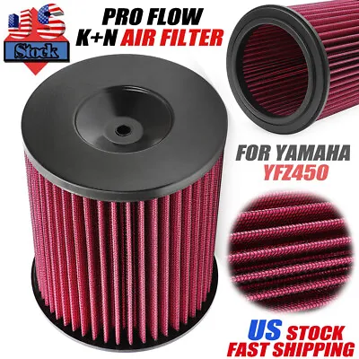 Pro Flow K+N Style Air Pod Filter For 2004-2020 Yamaha YFZ450 YFZ450R Stock Size • $25.99