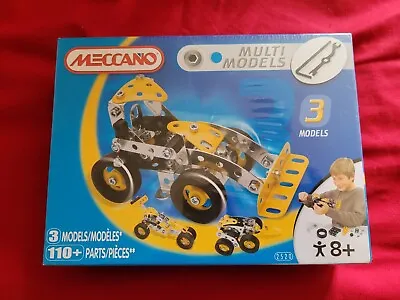 Meccano Multi Models - 3 Models In One Box : No. 2520 - New & Sealed  (1216) • £9.80