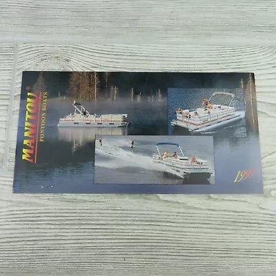 Manitou - Pontoon Boats - 1997 - Brochure / Catalog - Dealership - Color - VTG • $12.54