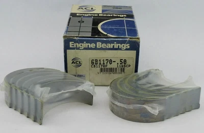 $47.50 • Buy ACL Conrod Bearing Set - 6B1170- .50 - Suits Toyota 5M, 5ME, 5MGL, 5MGE, 7MGE