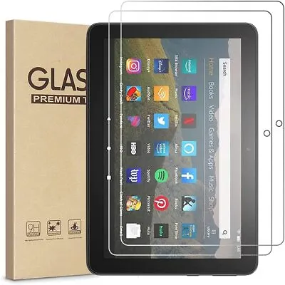 2PC Amazon Fire HD 8/8 Plus 12th Gen 2022 Tablet Screen Protector Tempered Glass • $8.49