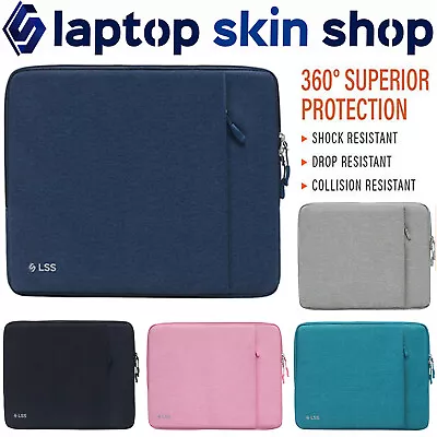 Laptop Sleeve Case Protective Handbag Notebook Macbook Shoulder Carry Bag Pocket • $18.95