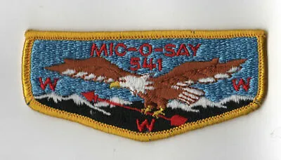 OA Lodge 541 Mic-O-Say Flap Western Colorado Council Grand Junction CO [NY1208] • $9.99