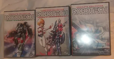 Robotech The Complete Collection Dvd Sets Generation Masters Macross Saga Nice • $59.99