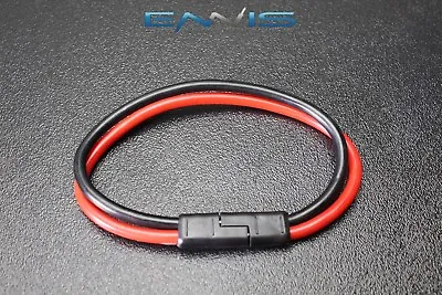 (1) 10 Gauge Quick Disconnect 2 Pin 10'' Lead Polarized Wire Harness Aqk-12-10bg • $7.95