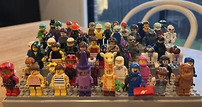 Lego Minifigures Over 50 Minifigures - Rare - Star Wars - Paradisa & Wiz Of Oz • $49.99