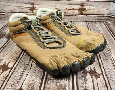 VIBRAM FIVEFINGERS V-Trail 2.0 Trail Womens EU 41 (8.5-9) Soft Trek Hiking Shoes • $52.99