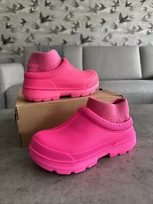 UGG Tasman X Taffy PINK Size 4 Slip On Ugg Clog New Ugg Shoes • £56.95