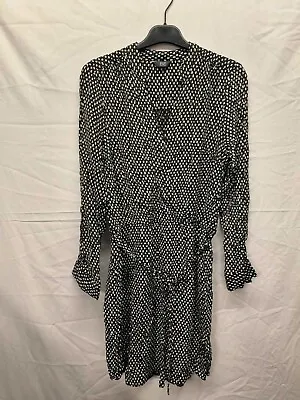 F&F Womens Longsleeve Dress Size UK 14 VGC • £4.50