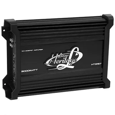 Amplificatore Lanzar Htg157 Htg 157 Monofonico 1500 Watt Rms 2 Ohm Per Sub Front • £132.49