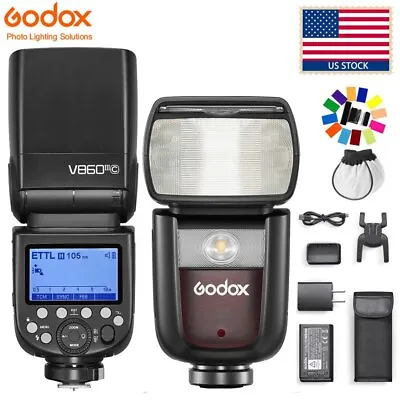 $206.10 • Buy US Godox V860III-C 2.4G TTL HSS 1/8000s Camera Flash Speedlite Light For Canon
